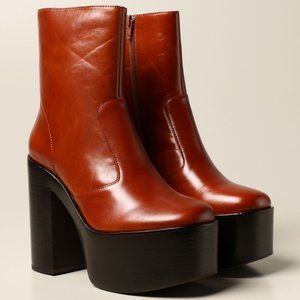 Jeffrey Campbell Mexique leather ankle boot size 7